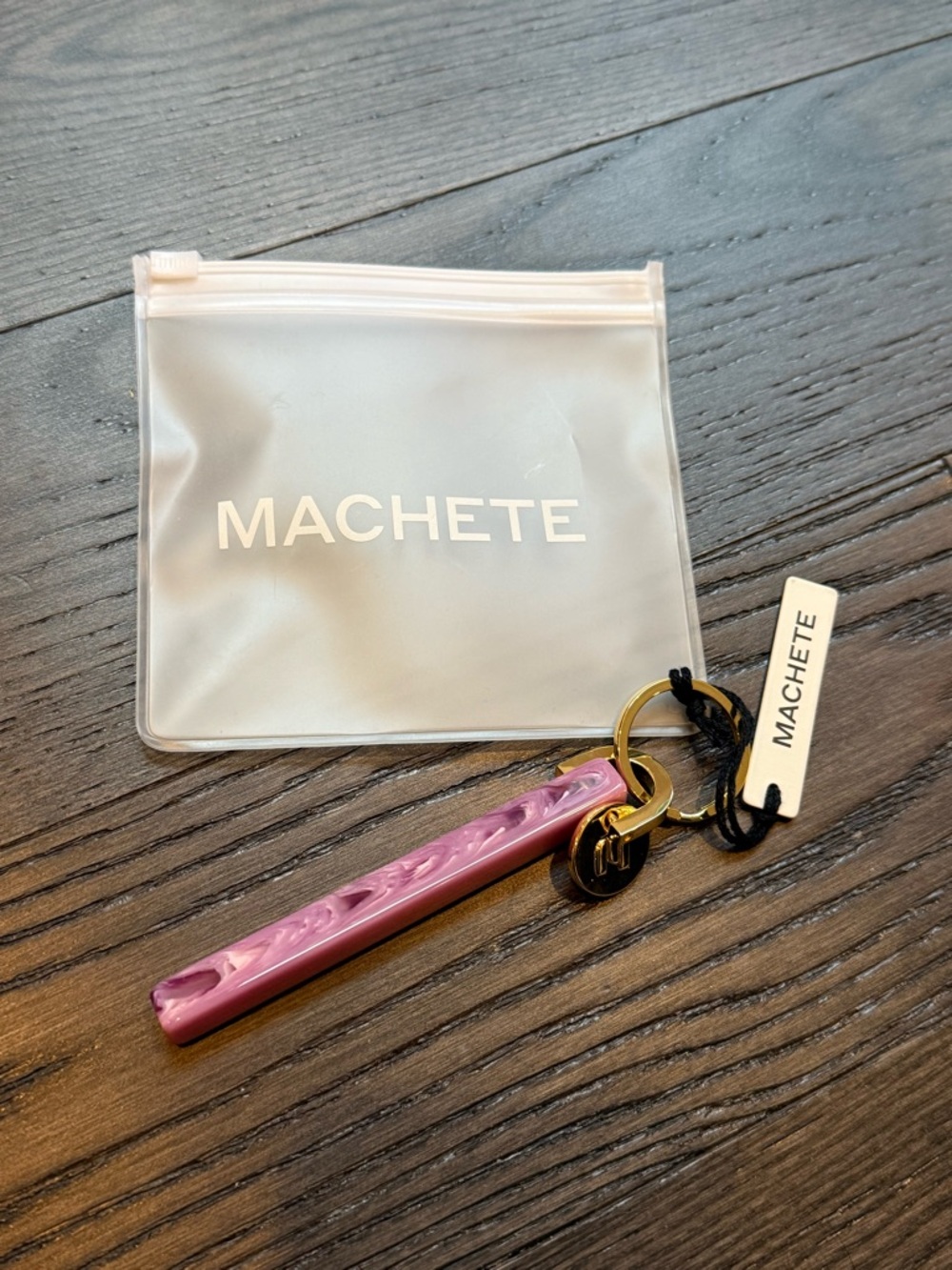 MACHETE Orchid Keychain with Branded Pouch